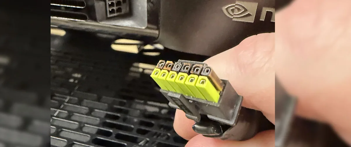 RTX PRO 6000 tem conector de energia derretido apesar de proteção térmica