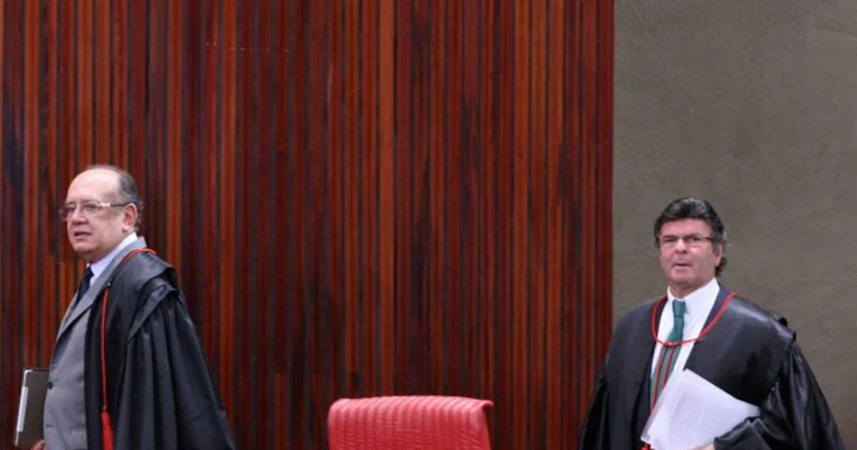 Gilmar critica Fux por rito de julgamento sobre afastamento do diretor da PF