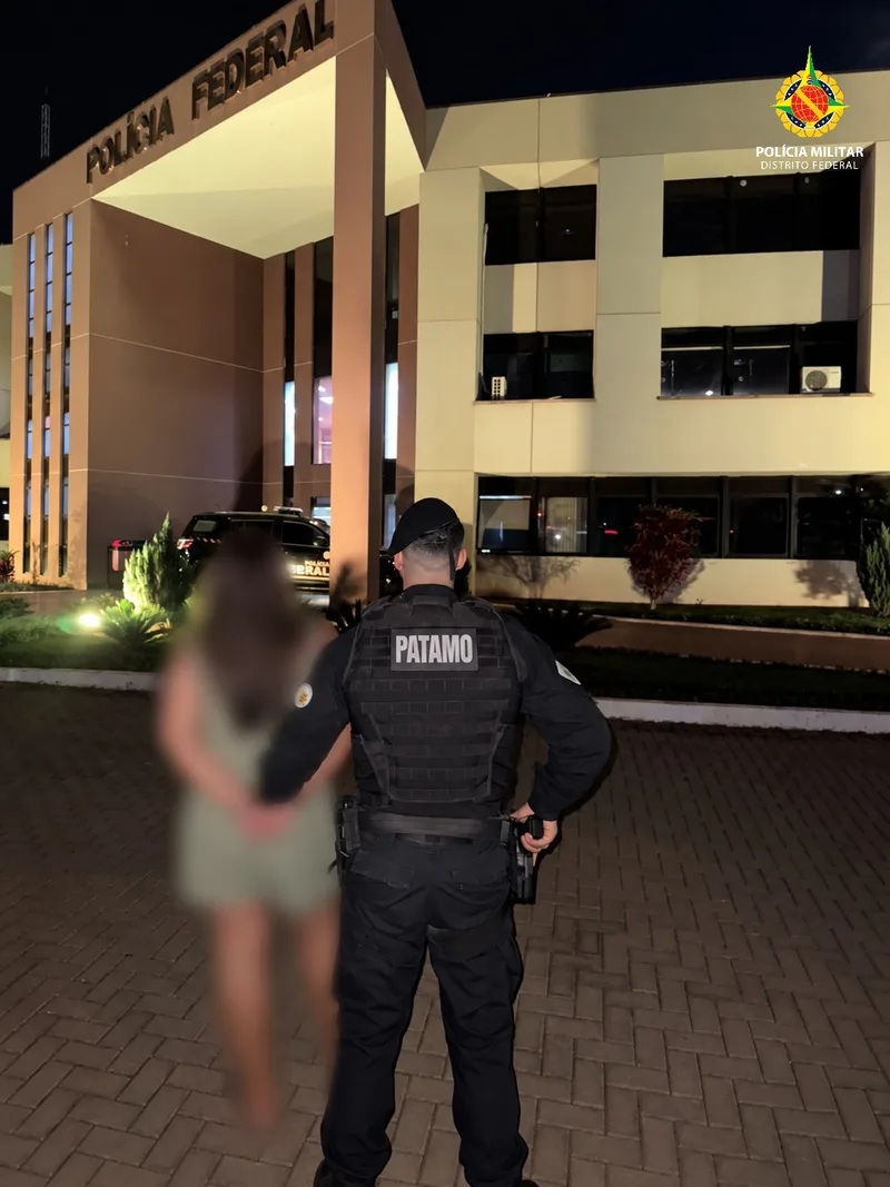 PMDF prende no Gama mulher procurada por tráfico de pessoas