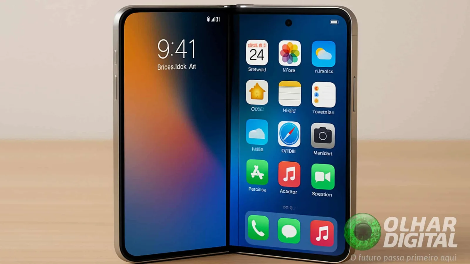 Apple prepara iPhone dobrável enquanto IA, segurança e Lua avançam