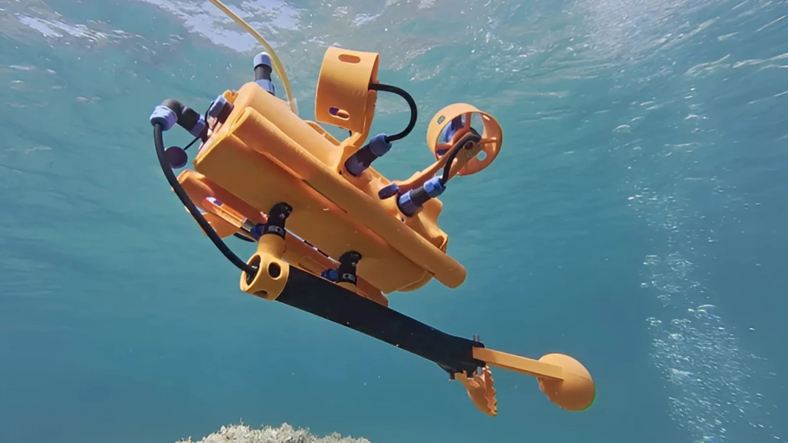 BentiX cria drone subaquático compacto para inspeções e exploração