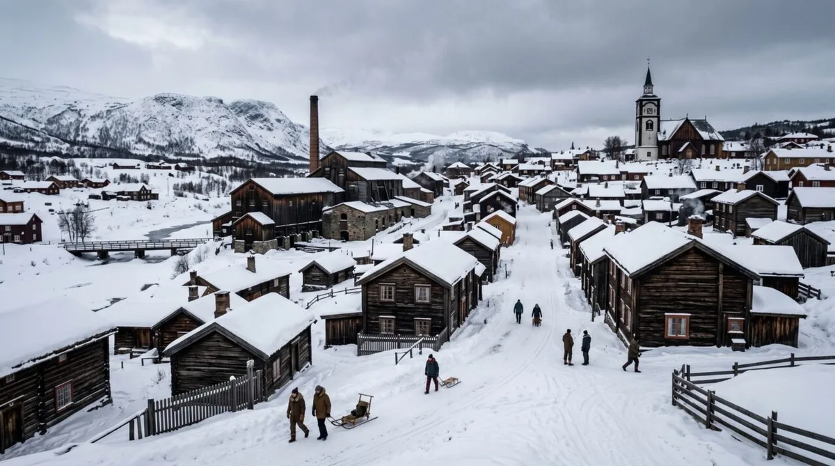 Røros preserva cidade de madeira moldada por séculos de mineração de cobre
