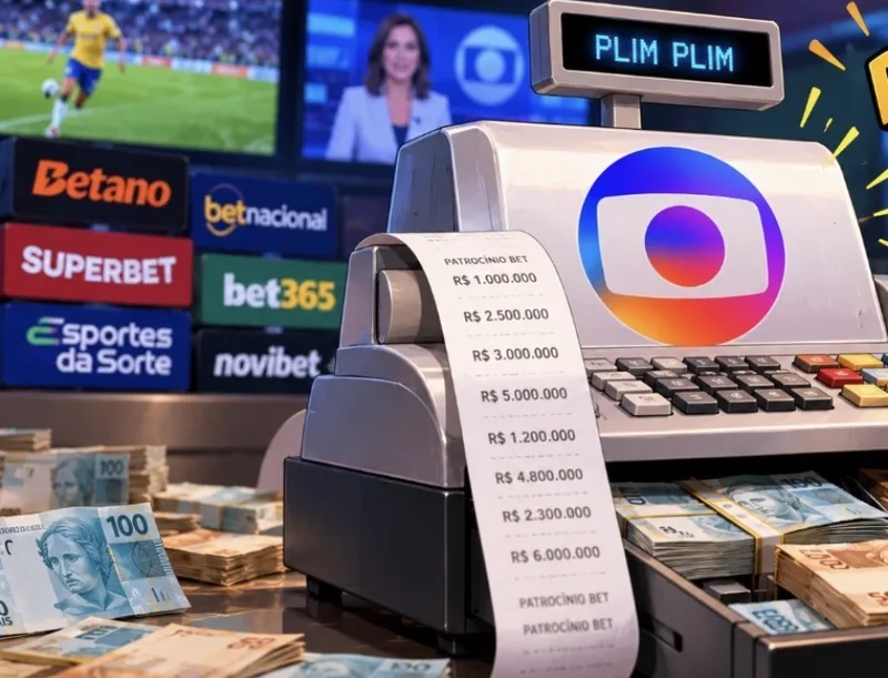 Bets direcionam R$ 327,2 milhões à TV no primeiro trimestre