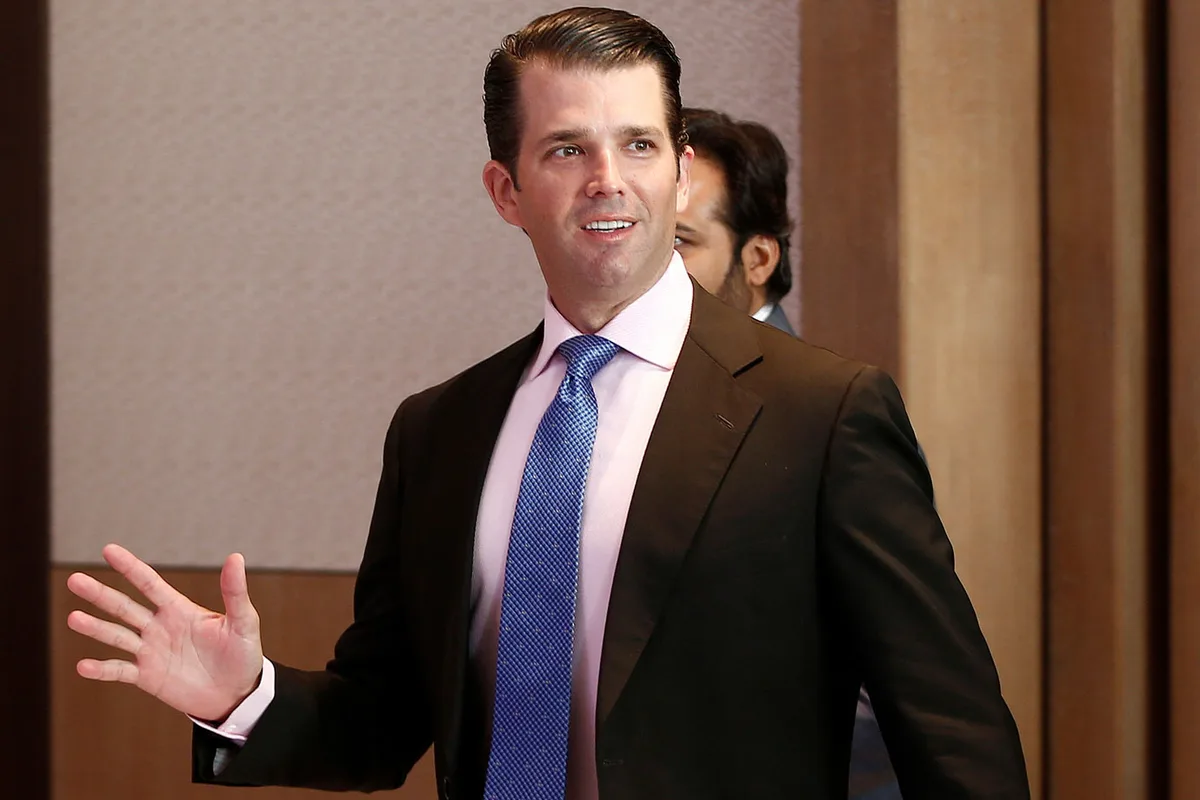 Senador republicano pede depoimento de Trump Jr. sobre casamento financiado por russo