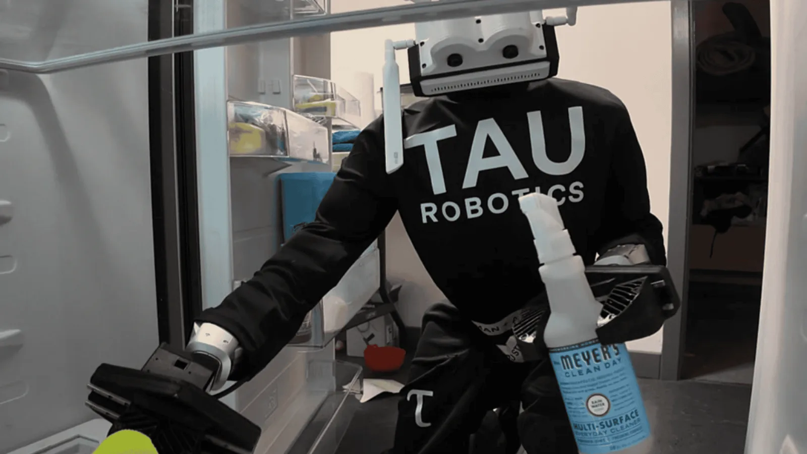 Tau Robotics aluga robôs humanoides para limpeza por US$ 30 a hora