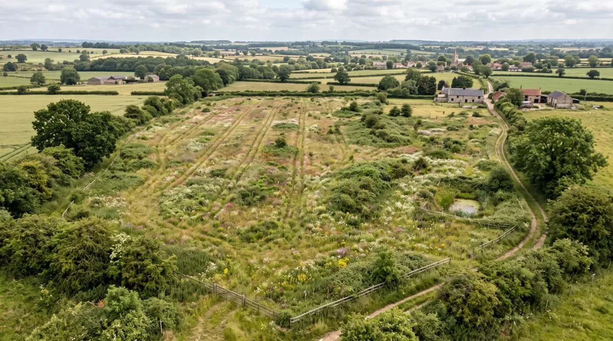 Campo abandonado dobra diversidade de plantas em 11 anos em Norfolk