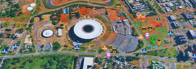 Corridas, show e filmagem mudam circulação no Plano Piloto neste fim de semana