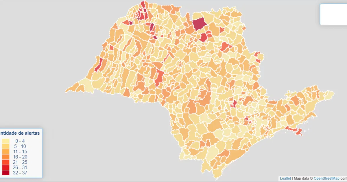TCE-SP aponta alertas orçamentários em 82% dos municípios paulistas