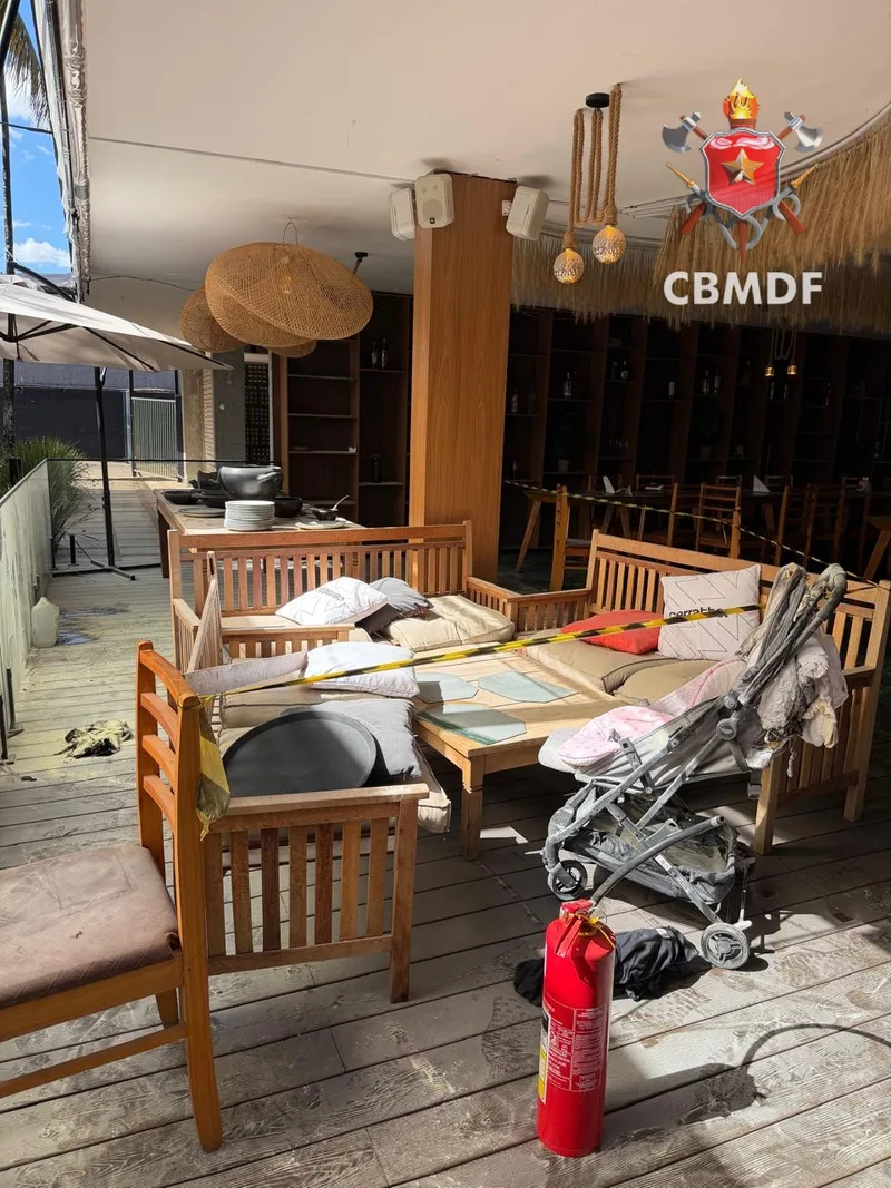 Queimaduras deixam três feridos em restaurante no Cruzeiro