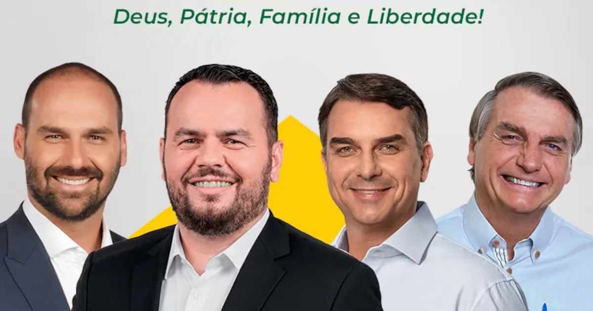 Gil Diniz divulga santinho com Bolsonaro após decisão do TSE
