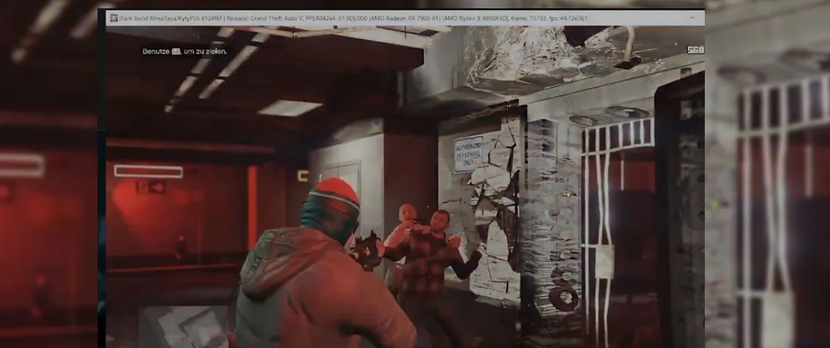 KytyPS5 chega ao prólogo de GTA V, mas travamento impede uso regular