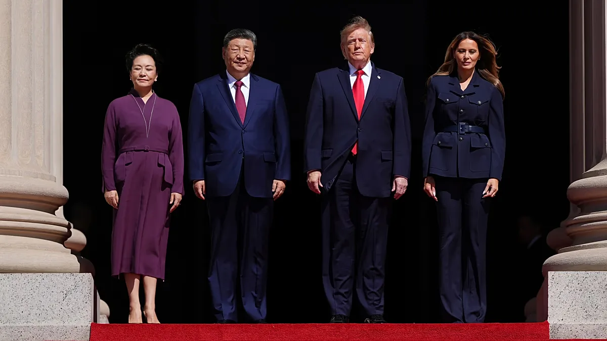 Xi e Trump encerram visita de Estado com foco em harmonia entre EUA e China