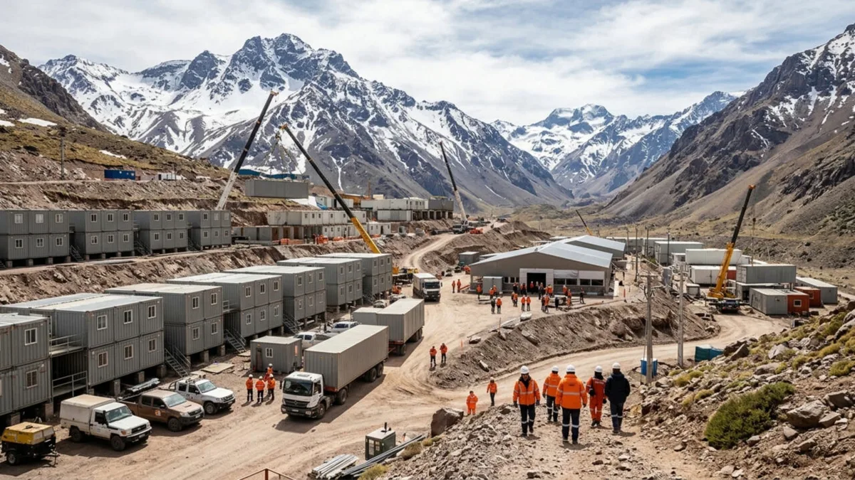 Argentina terá cidade modular para trabalhadores a mais de 4.000 metros de altitude