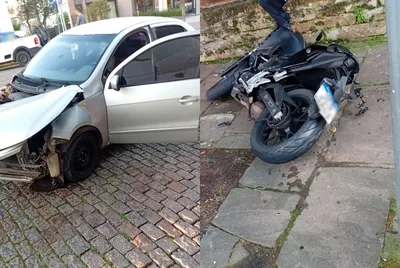 Motorista é preso por embriaguez após acidente em Santa Cruz do Sul