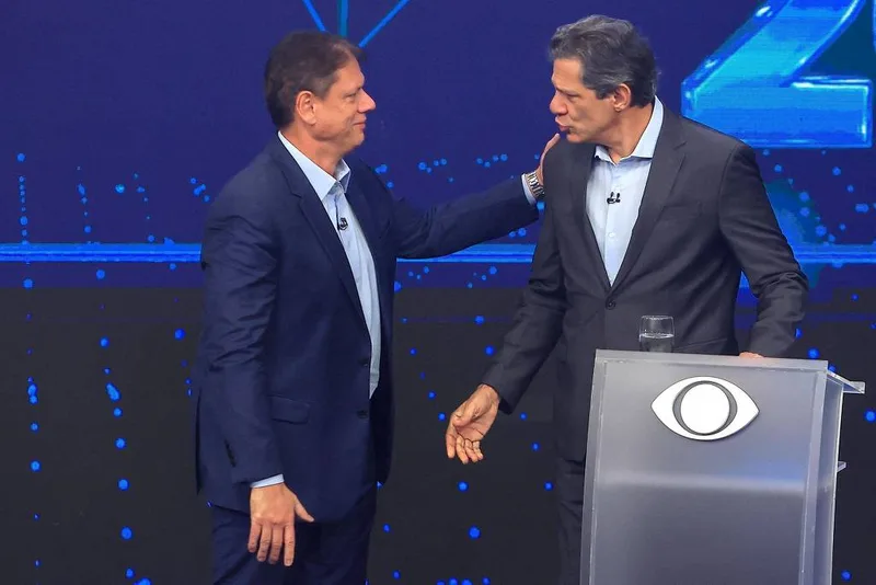 Haddad diz que ausência de Tarcísio em debate prejudica eleitor
