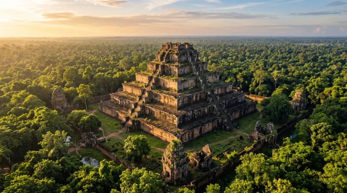 Koh Ker, a capital khmer construída em 23 anos, ganha proteção da Unesco