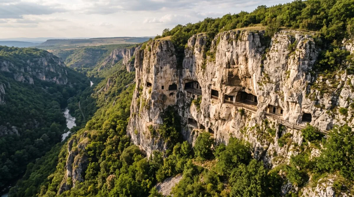 Ivanovo reúne arte medieval e arquitetura escavada nas rochas da Bulgária