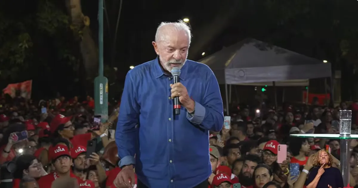 Lula critica resistência masculina a exames de próstata em comício no Pará