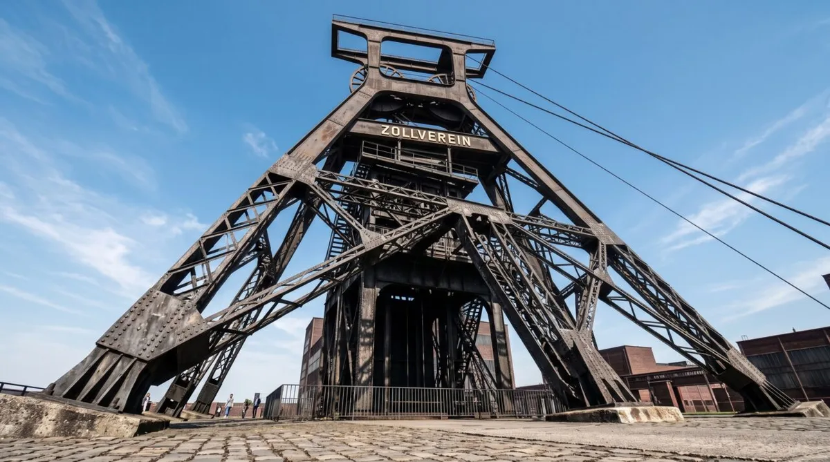 Zollverein transforma antiga mina de carvão em patrimônio industrial