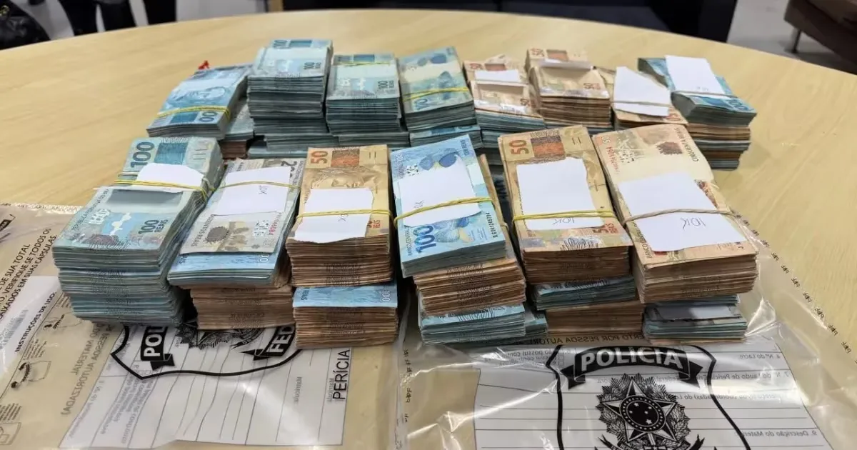 PF vincula apreensão de R$ 510 mil a investigação sobre Cezinha