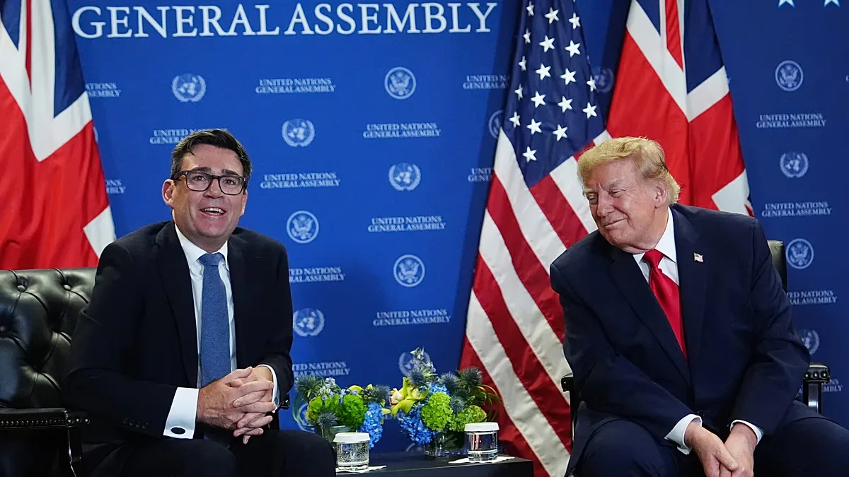 Trump adota tom diplomático e elogia Burnham após reunião em Nova Iorque