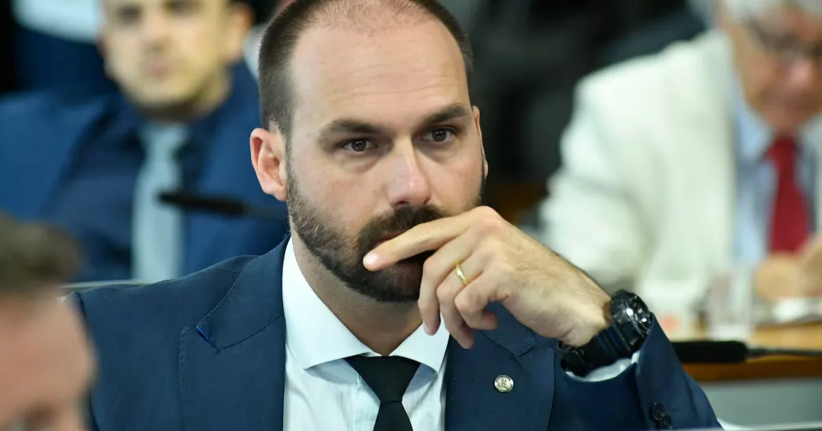 Eduardo Bolsonaro diz que levará julgamento de Moraes a autoridades dos EUA
