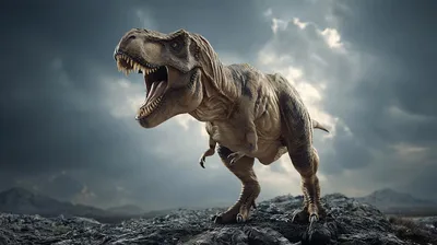 Trilha de quatro pegadas é atribuída a um T. rex adulto
