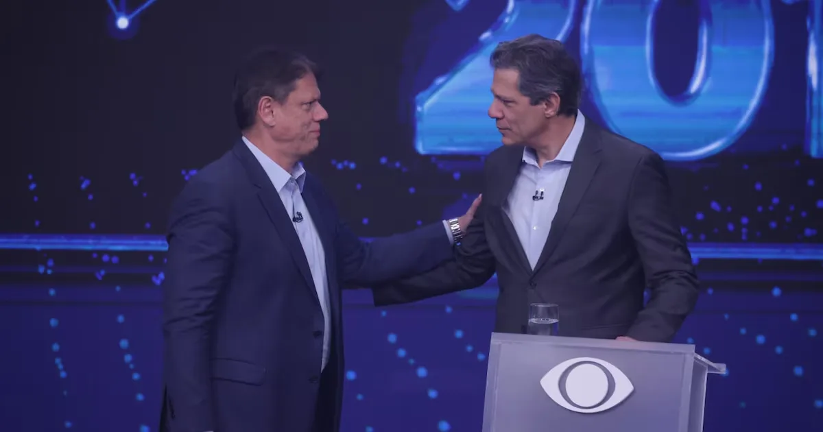 Haddad cobra presença de Tarcísio em debate e defende rever privatizações