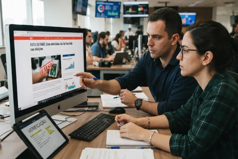 TSE orienta eleitores a denunciar desinformação sobre as eleições