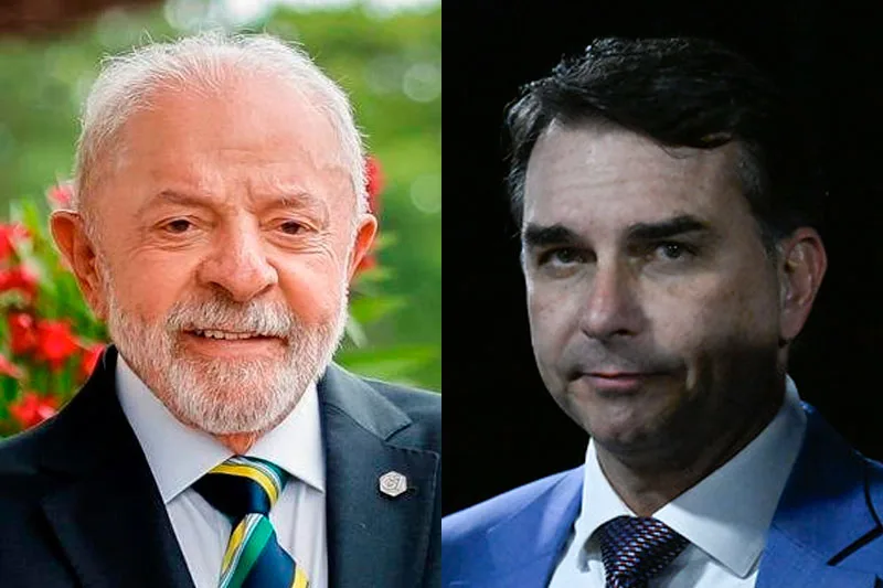 Lula e Flávio têm 50% de rejeição na pesquisa BTG/Nexus