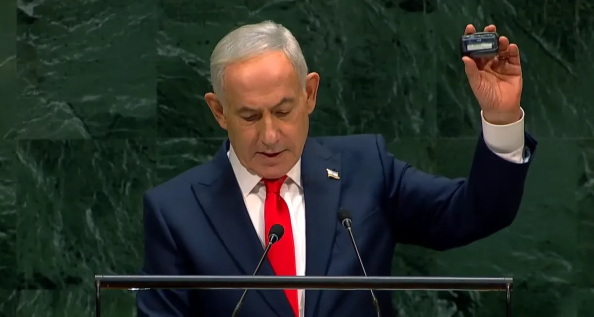 Netanyahu admite autoria de operação contra Hezbollah em discurso na ONU
