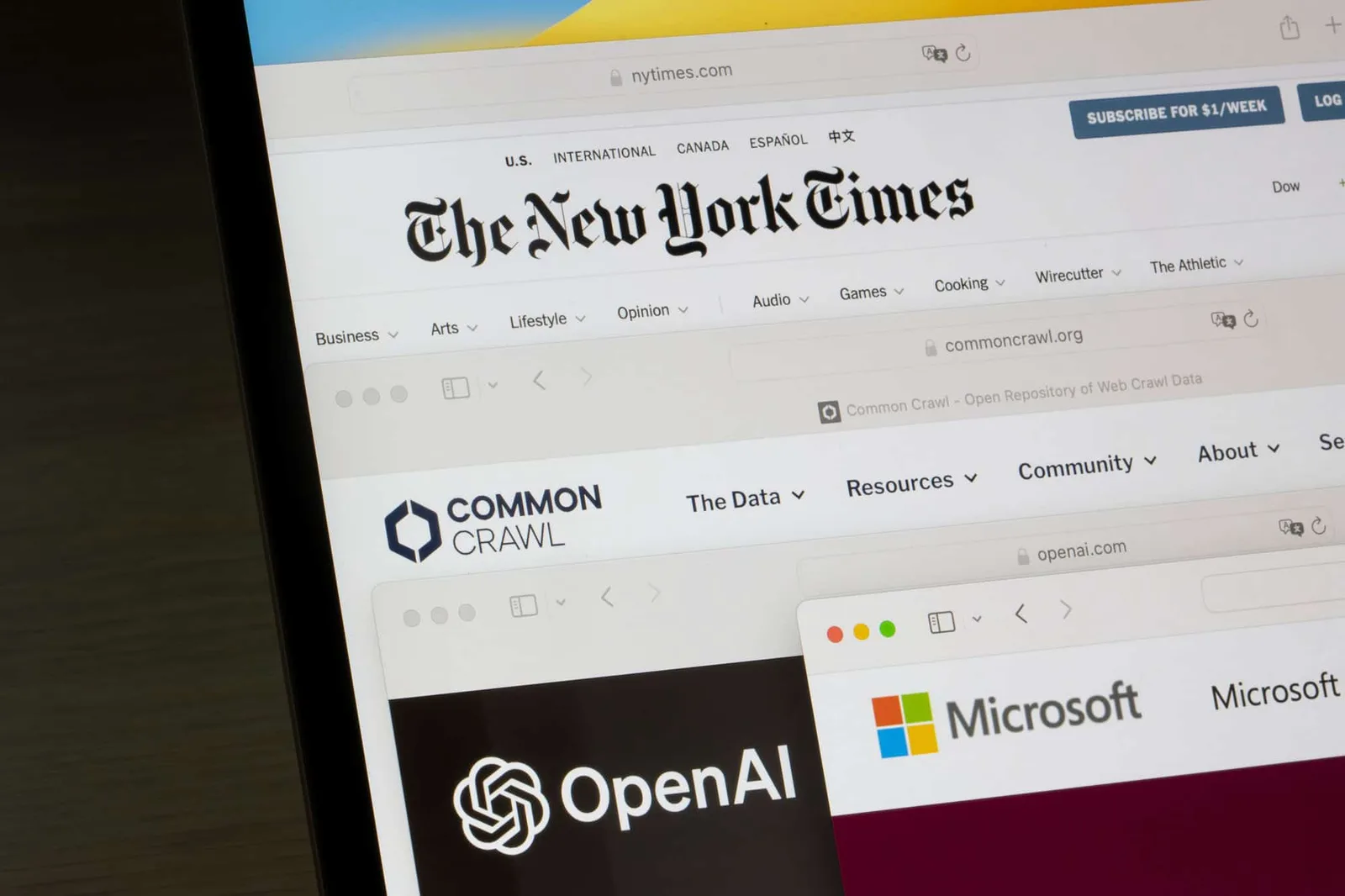 Depoimentos e mensagens detalham disputa sobre notícias usadas no treino de IA