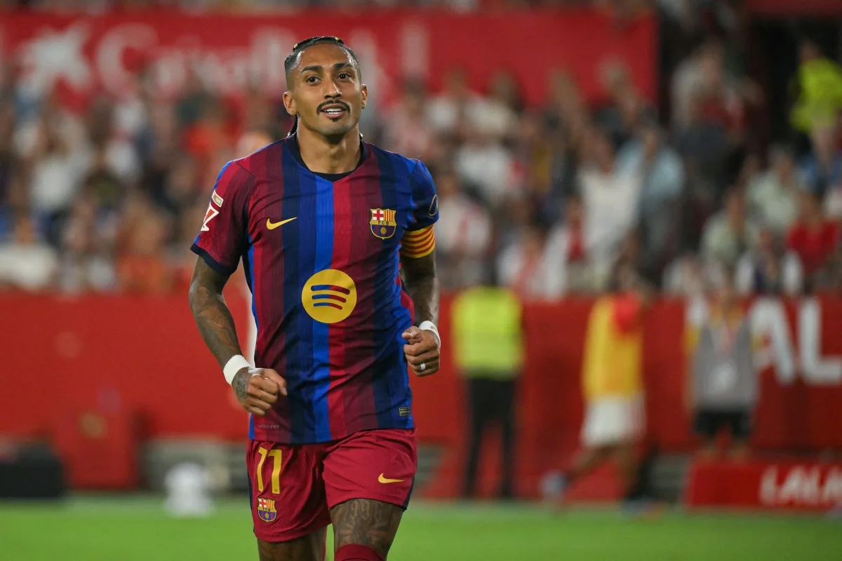 Raphinha decide virada do Barcelona e amplia liderança na artilharia de LaLiga