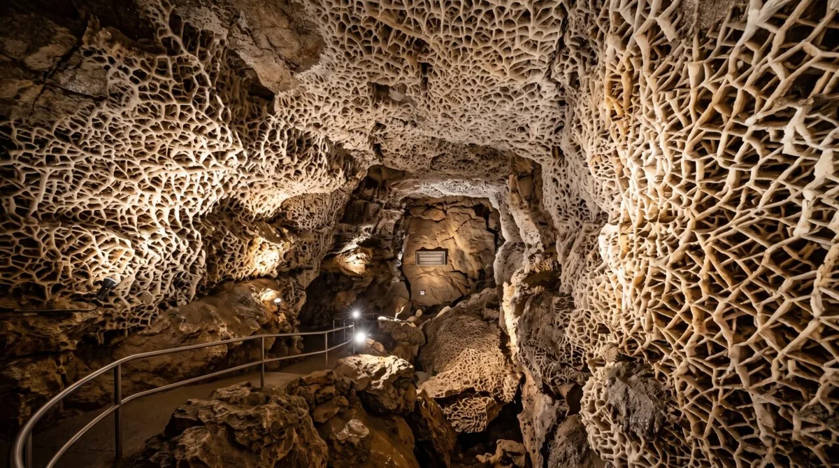 Wind Cave concentra rede subterrânea densa e volume recorde de boxwork