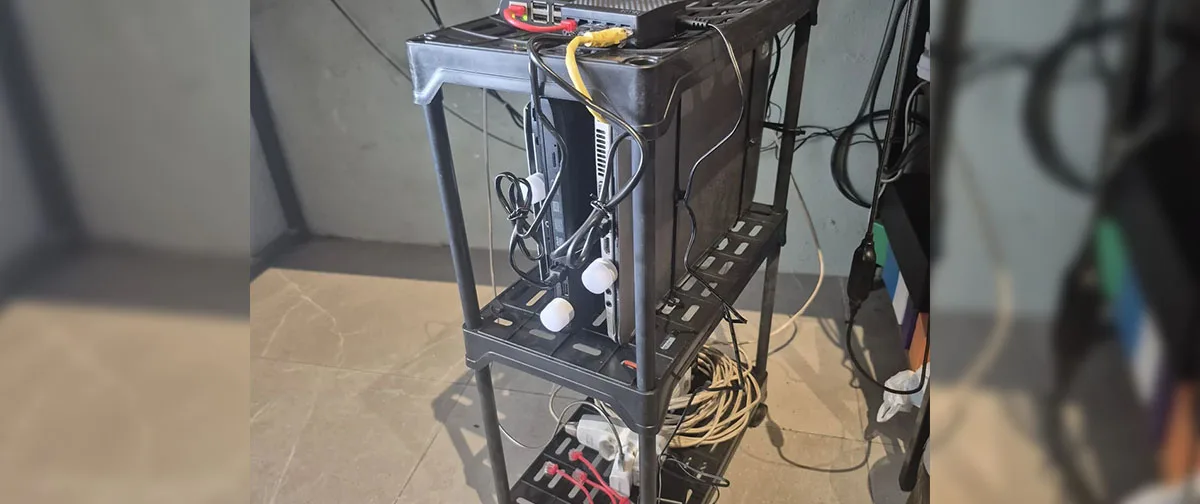 Usuário monta homelab com notebooks antigos e gasto de R$ 130