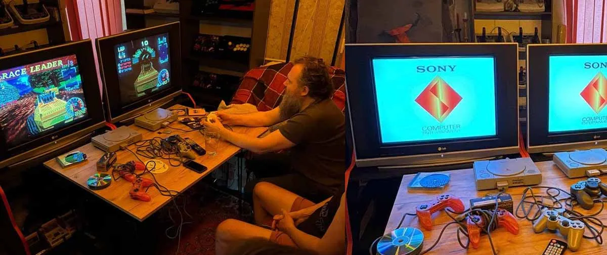 Grupo na Ucrânia transforma sábado em encontro com TVs de tubo e consoles