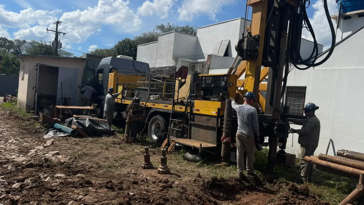 Corsan inicia perfuração de poço para atender bairros de Santa Cruz do Sul