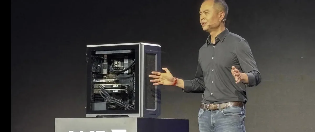 AMD apresenta workstation com 96 núcleos e até 576 GB de HBM3E