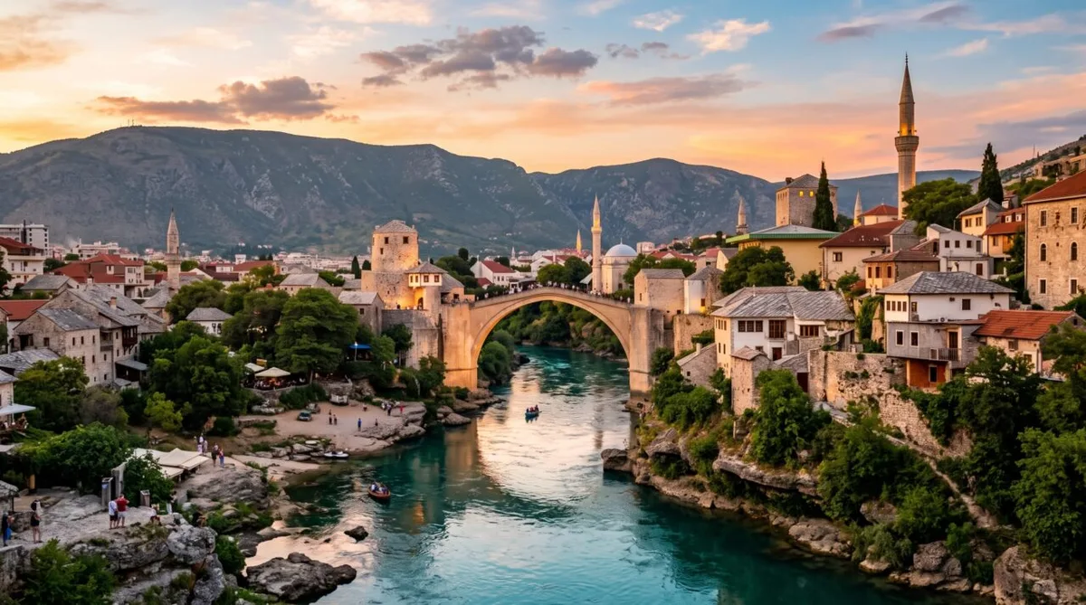 Stari Most é reconstruída com pedra original e técnicas otomanas